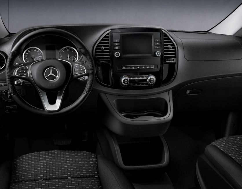 Oryginalny podwójny uchwyt na kubek Mercedes Klasa V 447 kokpit środkowy