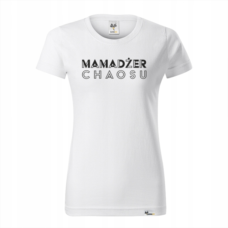

KT019f Koszulka Mamadżer Chaosu dla mamy