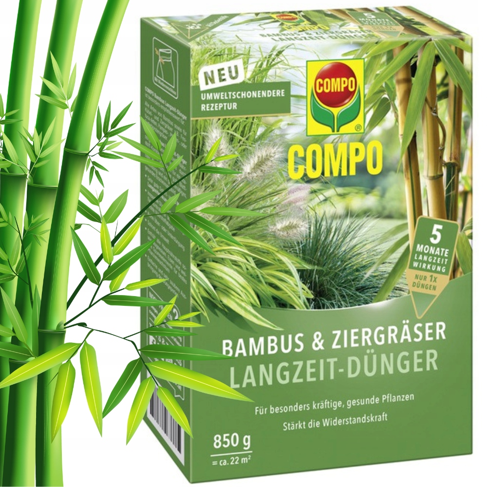 

Nawóz Do Bambusów Traw Ozdobnych działa 5 miesięcy