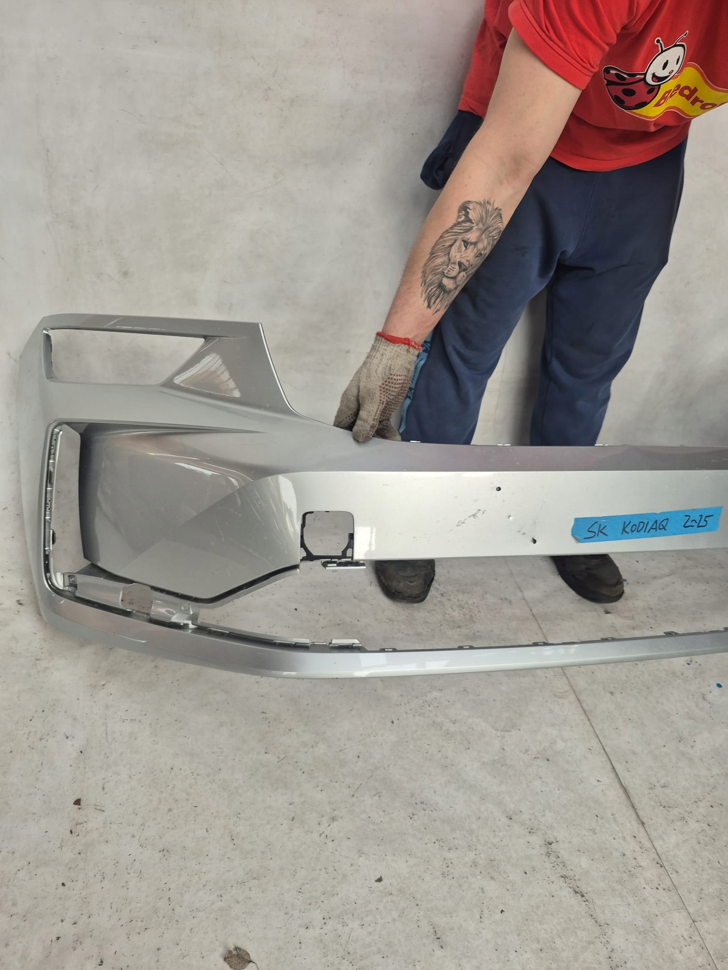 SKODA KODIAQ II 2 57H 23- bumper front front 57H807221