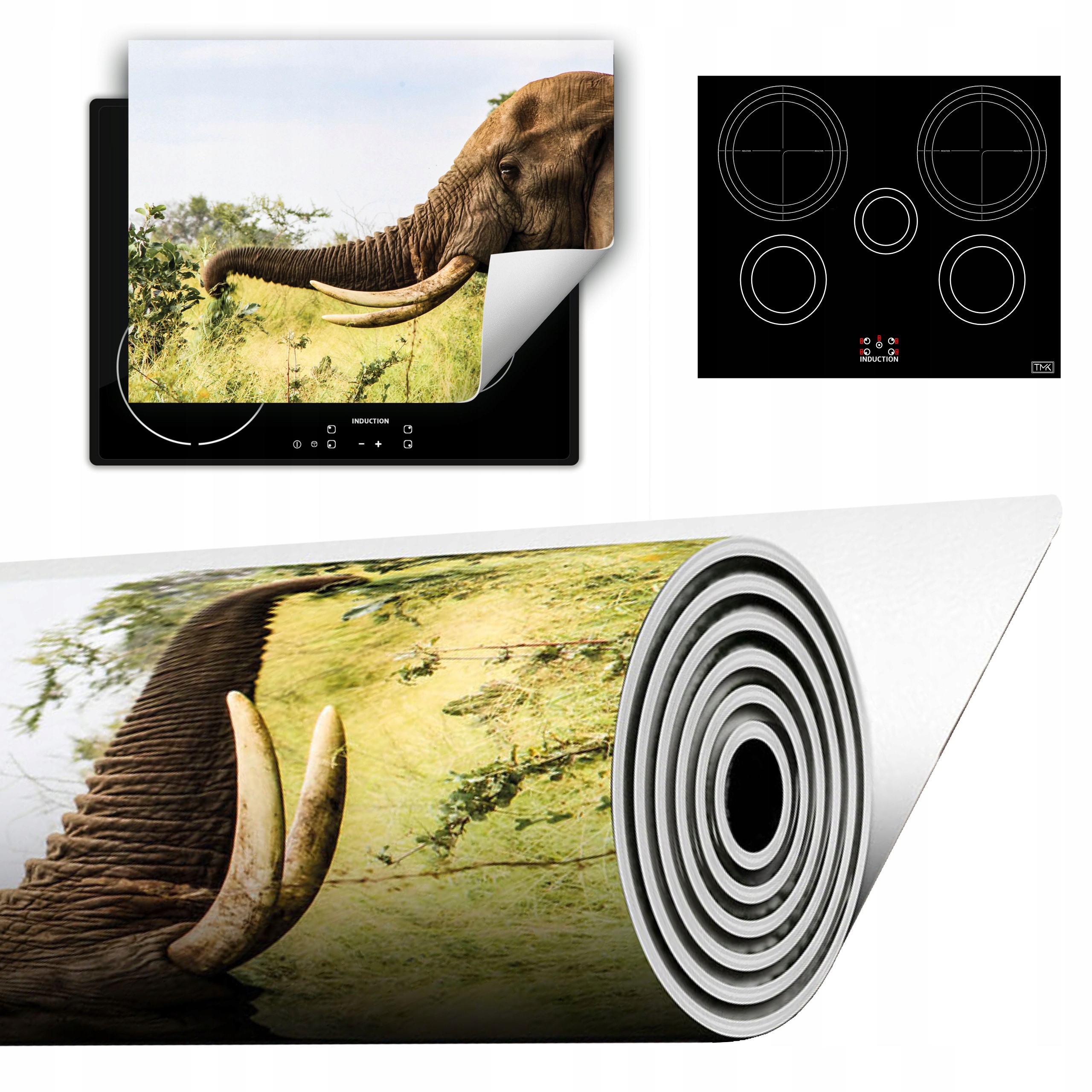 Vinylová Podložka Do Kuchyně Více Místa 70x52 Slon