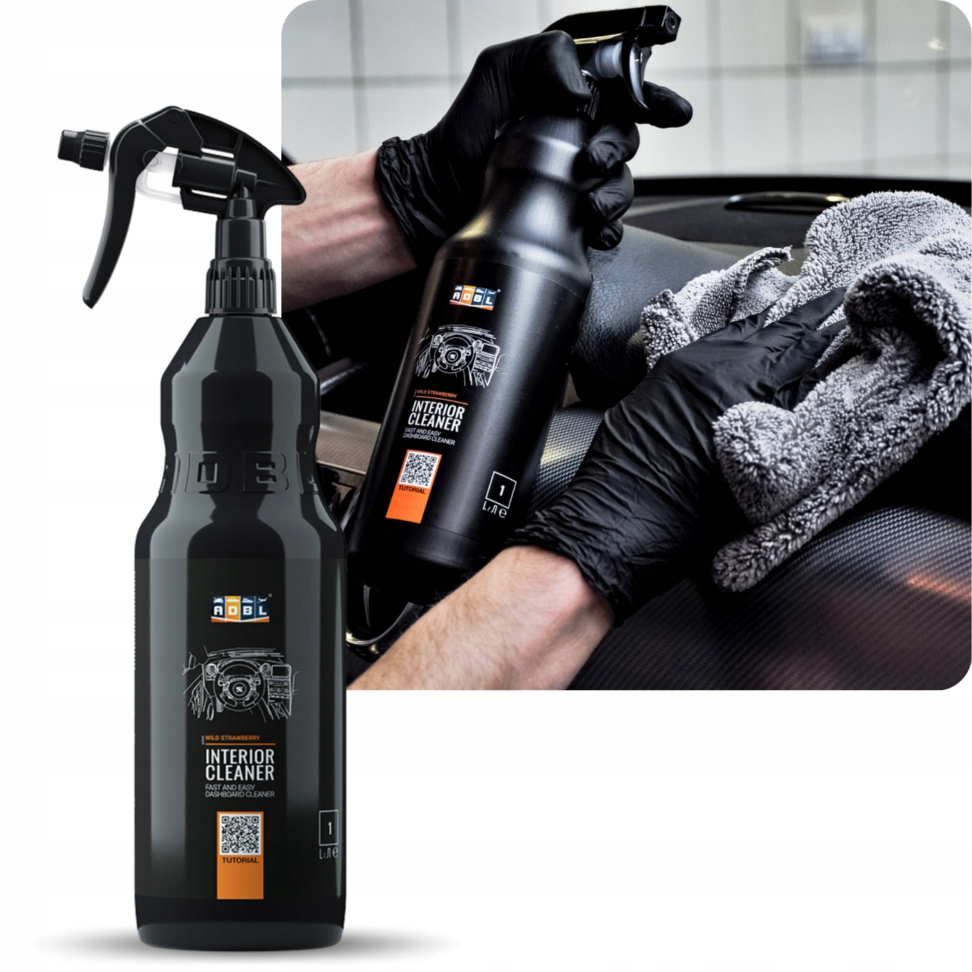 ADBL Interior Cleaner DO CZYSZCZENIA WNĘTRZA 1l Numer katalogowy producenta ADBL INTERIORC 1L