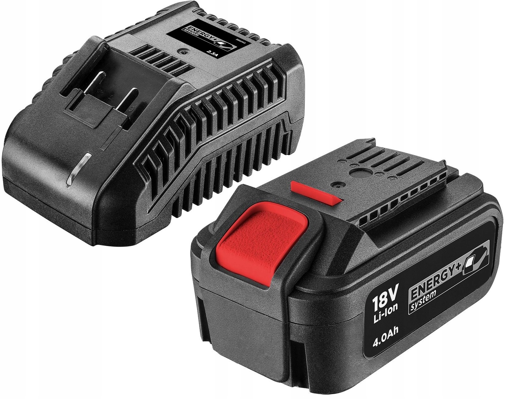 GRAPHITE ENERGY+ ŁADKOWARKA + AKUMULATOR 18V POJEMNOŚĆ 4.0Ah 58G002 58G004