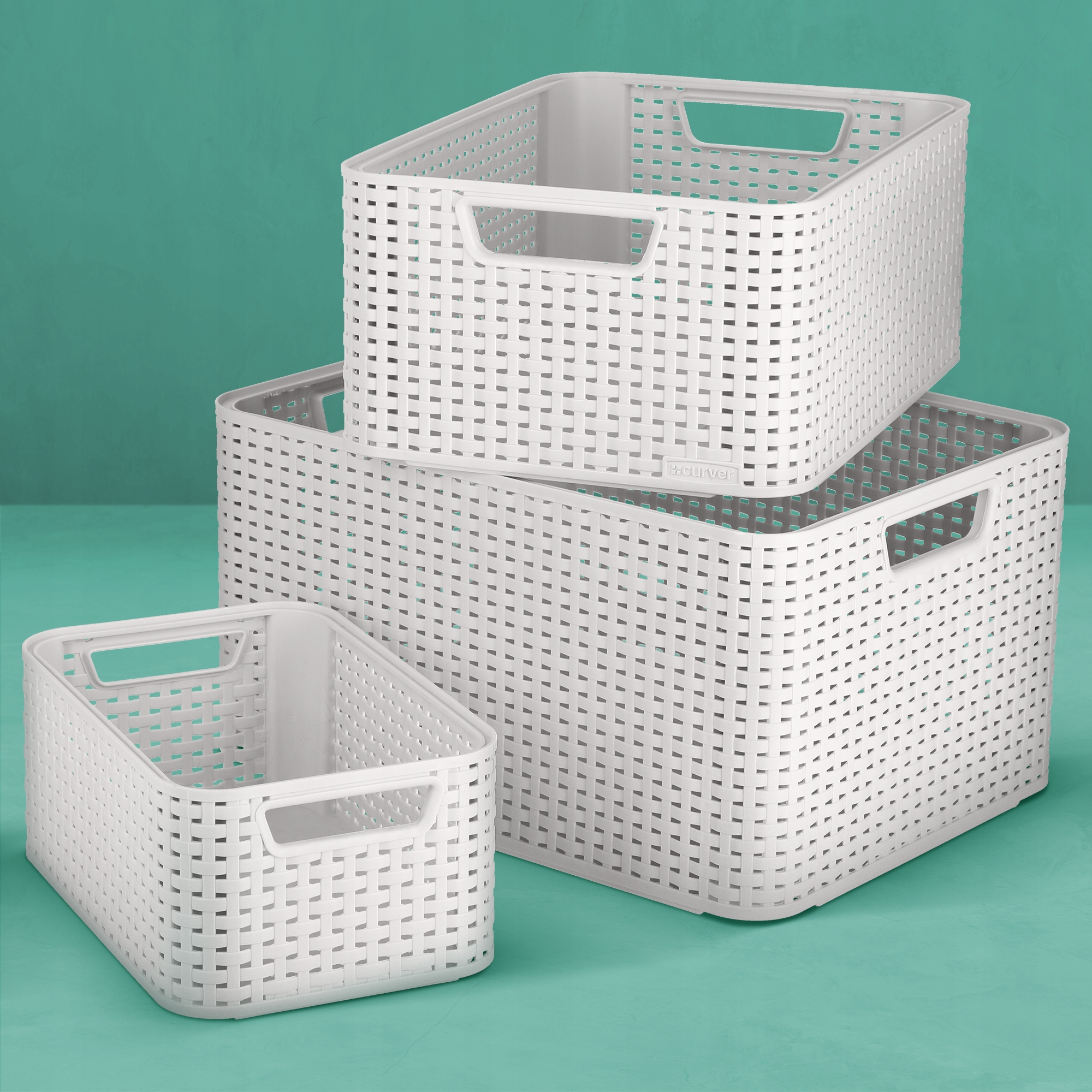 CURVER KOSZYK POJEMNIK ORGANIZER Z POKRYWKĄ 6L Przeznaczenie uniwersalne