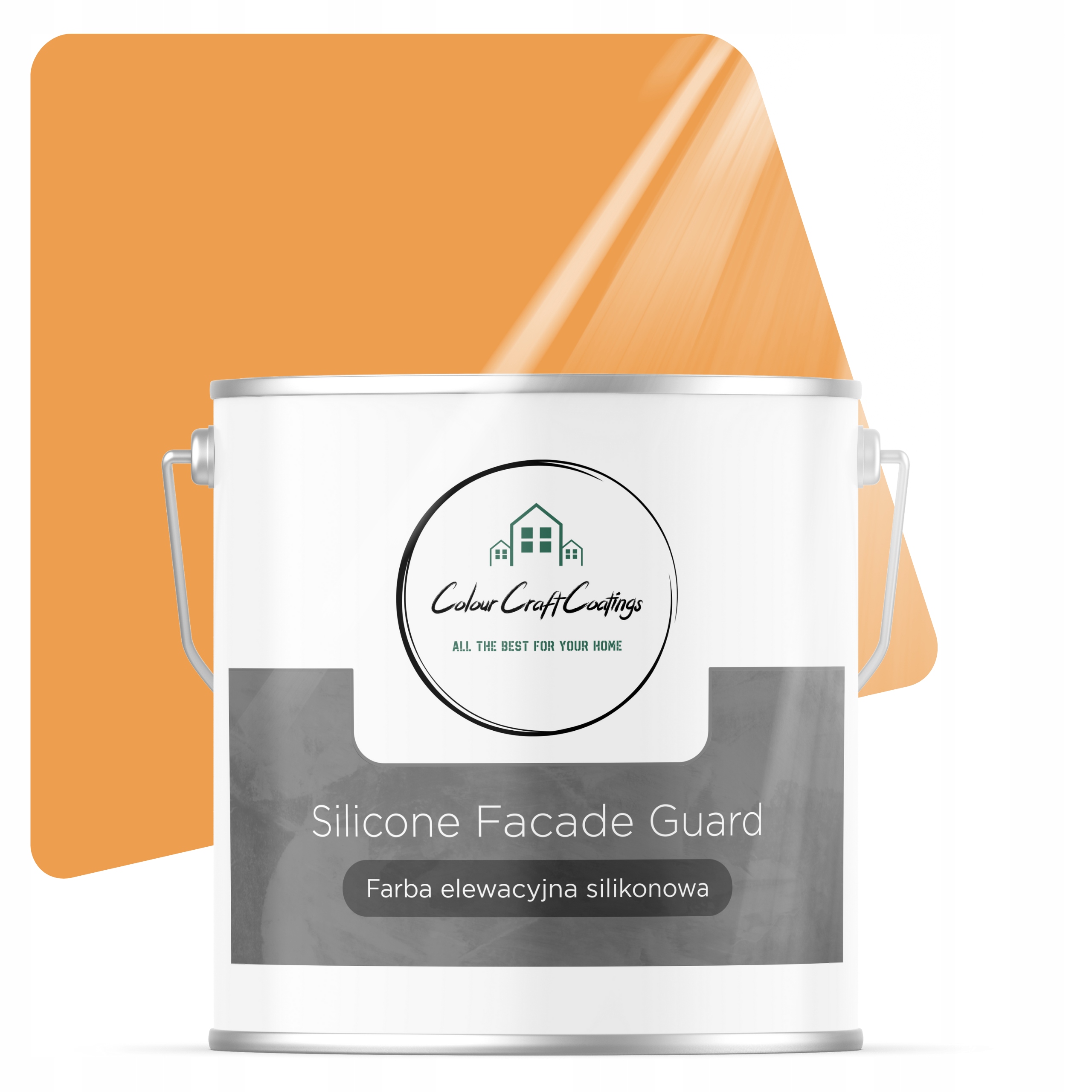 Barva Silikonová Vnější Fasádní Barva Modrá S Šedou 5L F766