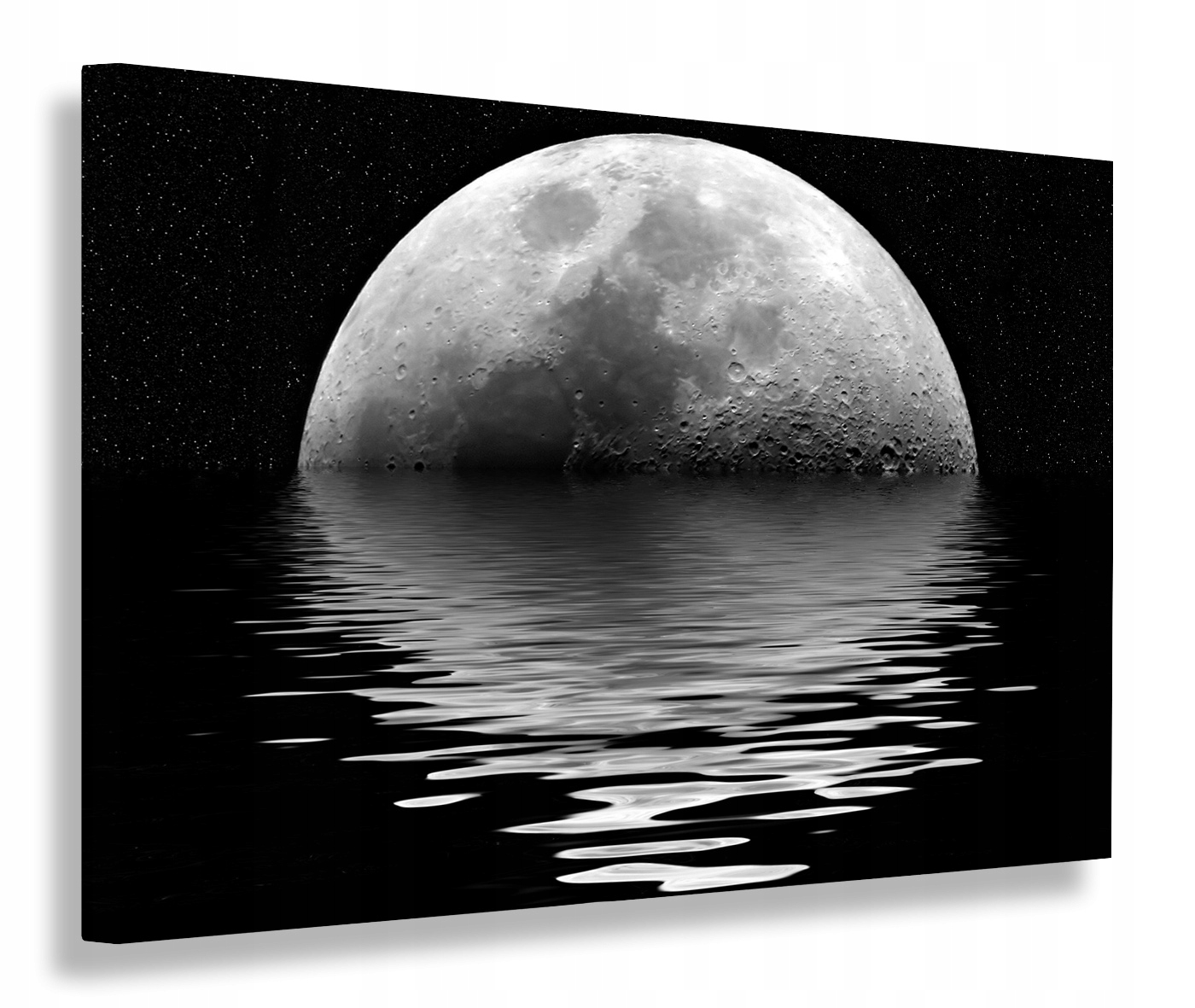 Obraz Led 120x80 Canvas led světla Měsíc