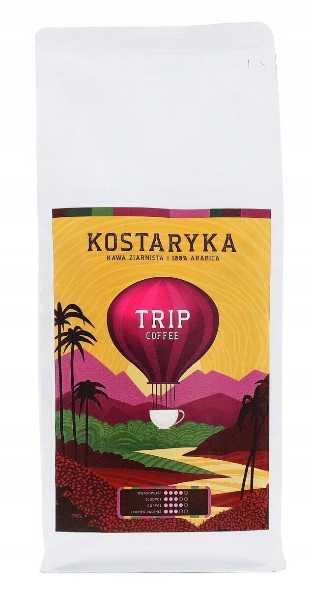Levně Káva zrnková Trip Coffee Kostarika 1 kg 100% arabica