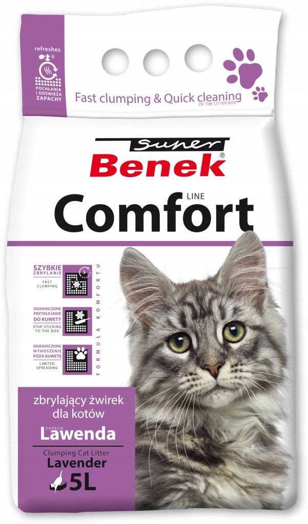 Levně 2x Benek Comfort Levandule 5 L