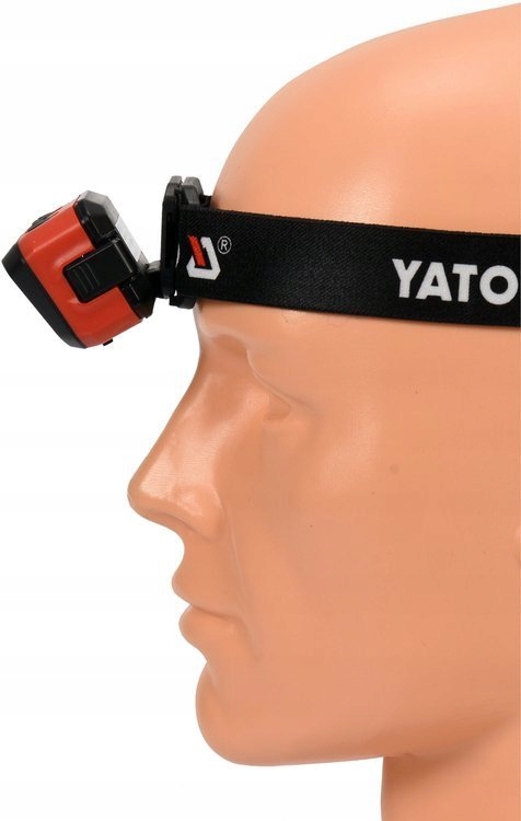 LATARKA CZOŁOWA LED NA AKU I BATERIE CZUJNIK RUCHU Zasilanie akumulatorowe