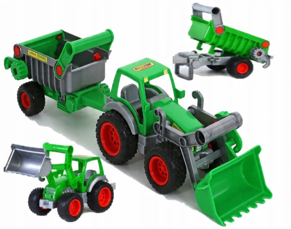 

Wader Traktor Ładowarka Naczepa Farmer 59 CM