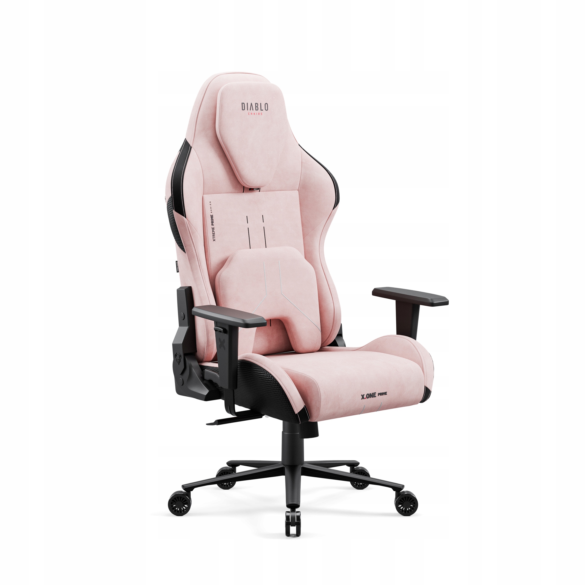 Látkové herní křeslo Diablo X.One Prime Normal Size Akira Pink
