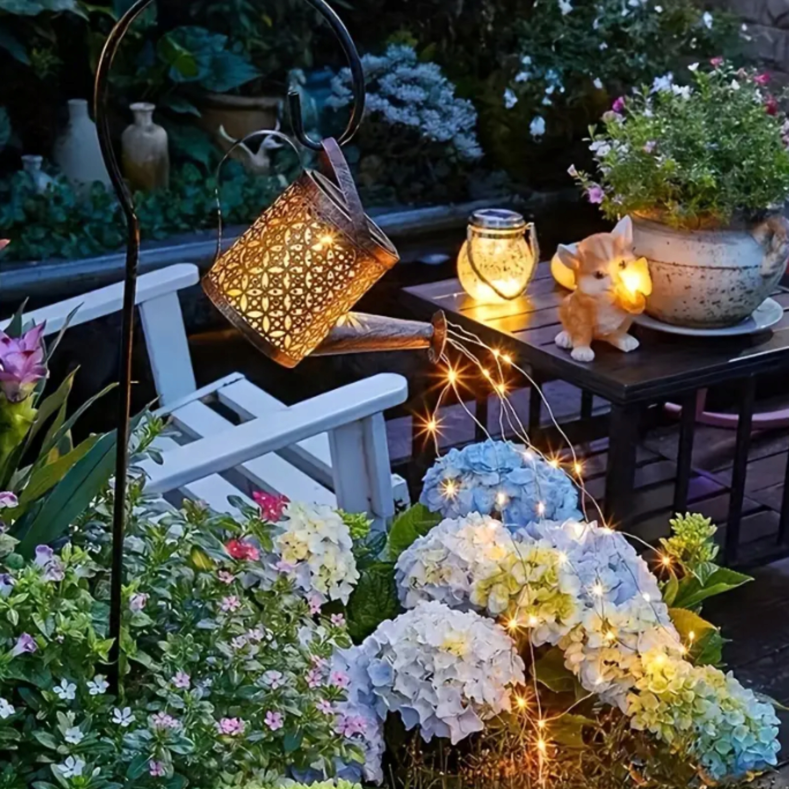 LAMPA OGRODOWA SOLARNA KONEWKA LED WBIJANA Z CZUJNIKIEM OZDOBA GIRLANDA XXL Kod producenta ART.1158