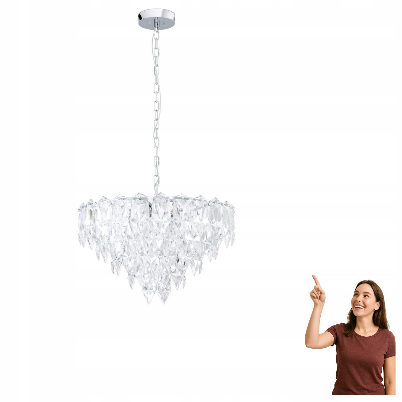 Závěsná lampa Carvario 39724 Eglo