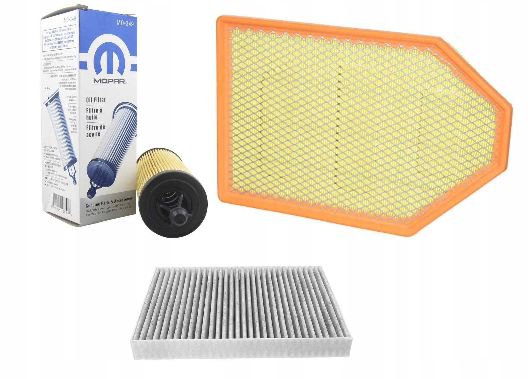 

Zestaw Filtrów Dodge Challenger 3,6 2014-2021