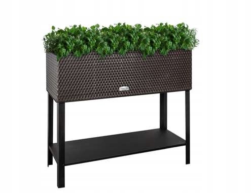 

RattanArt Ziołownik donica na zioła 95x40x30 Brąz