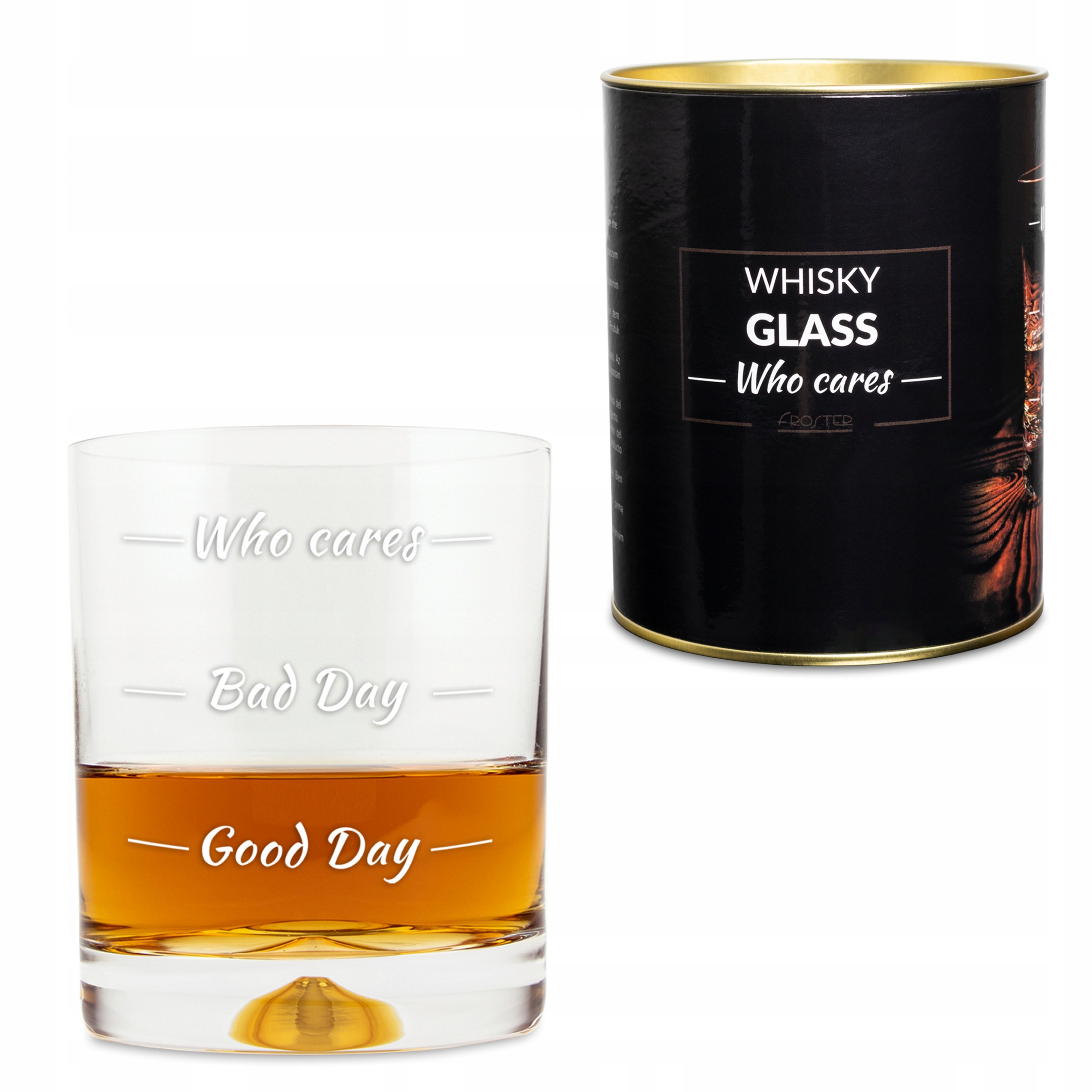 

Szklanka Do Whisky Who cares na