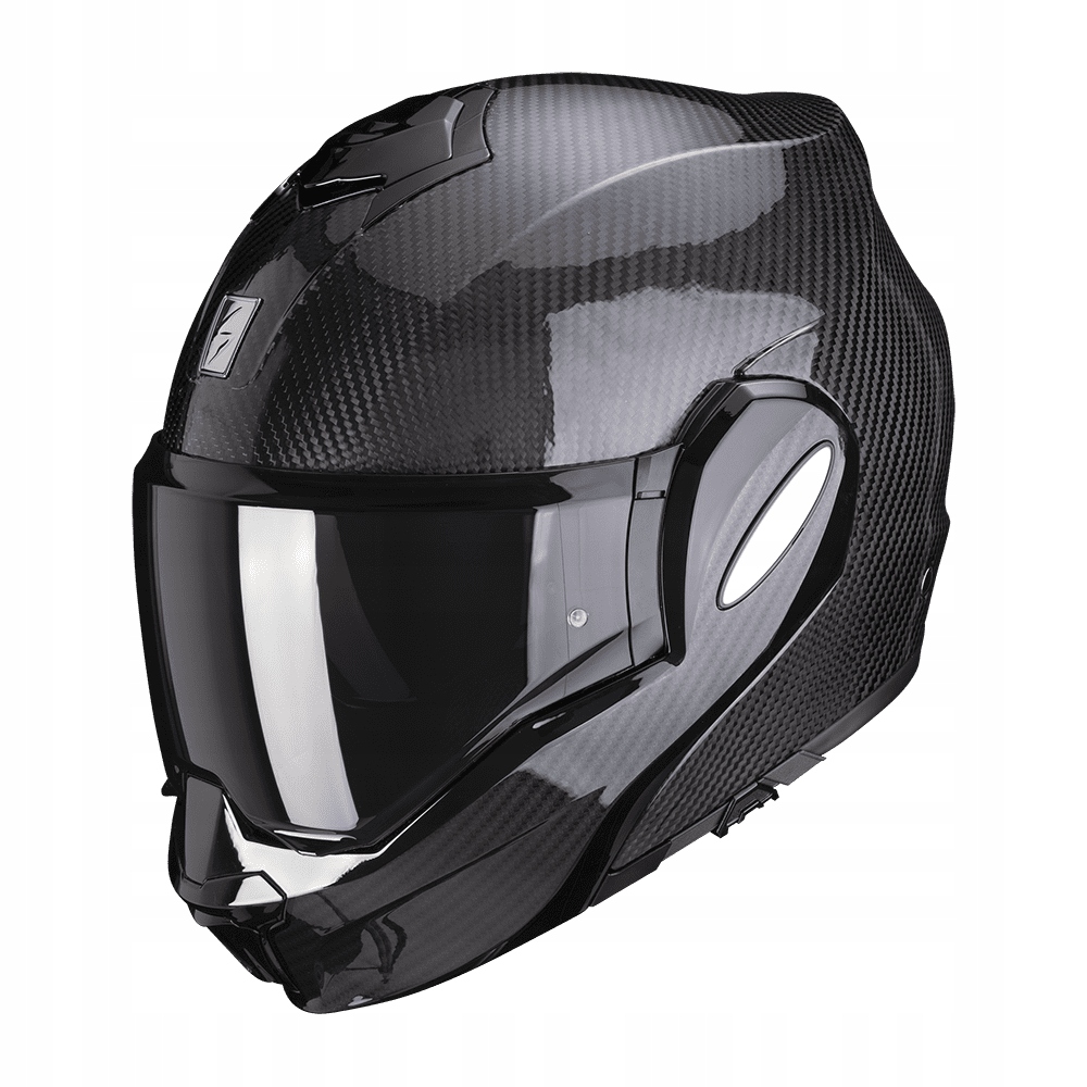 Scorpion Exo-tech Evo Karbonová Motocyková Přilba Černá M