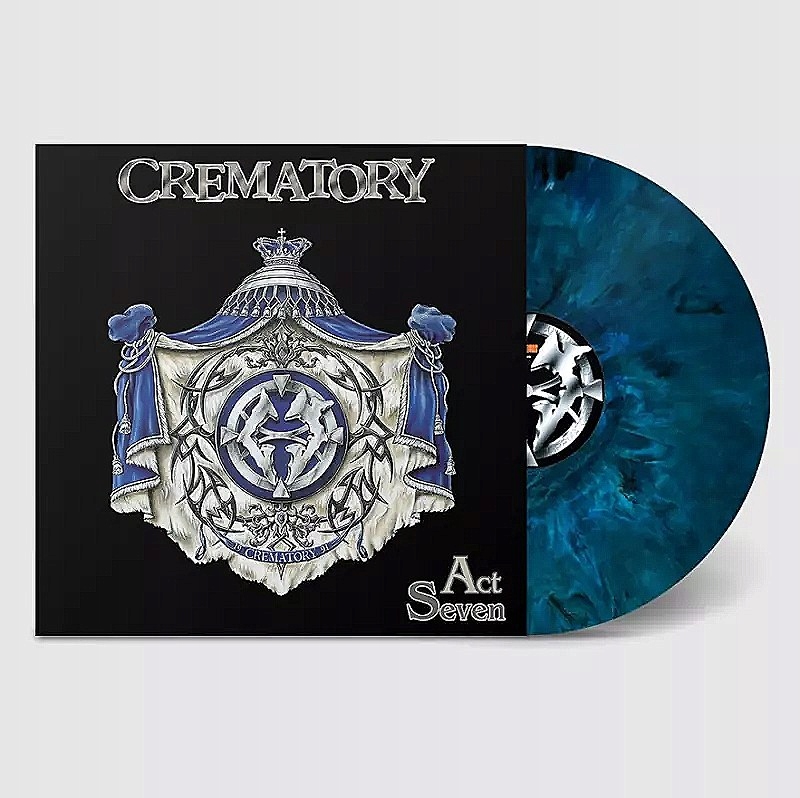 Lp Crematory: Act Seven Blue Marble Vinyl Rock Of Angels Records (uk) (mo