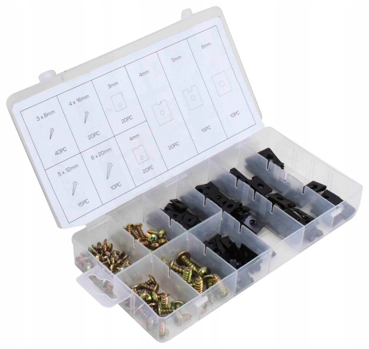 

Wkręty & Podkładki Do Karoserii 170SZT.