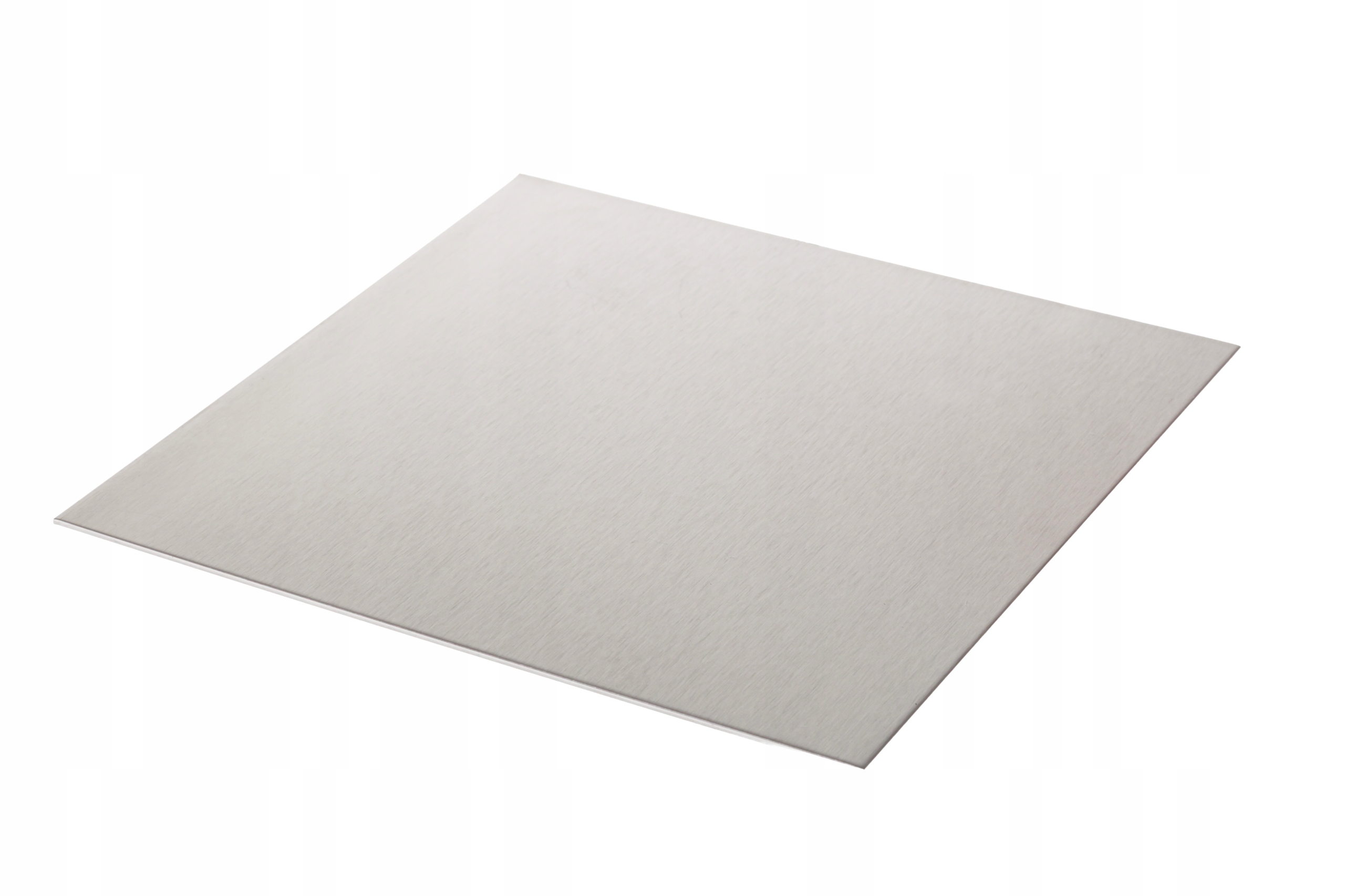 Nerezová broušená deska 2 mm – 50 x 50 cm 500 x 500 x 2 mm Inox 1.4301