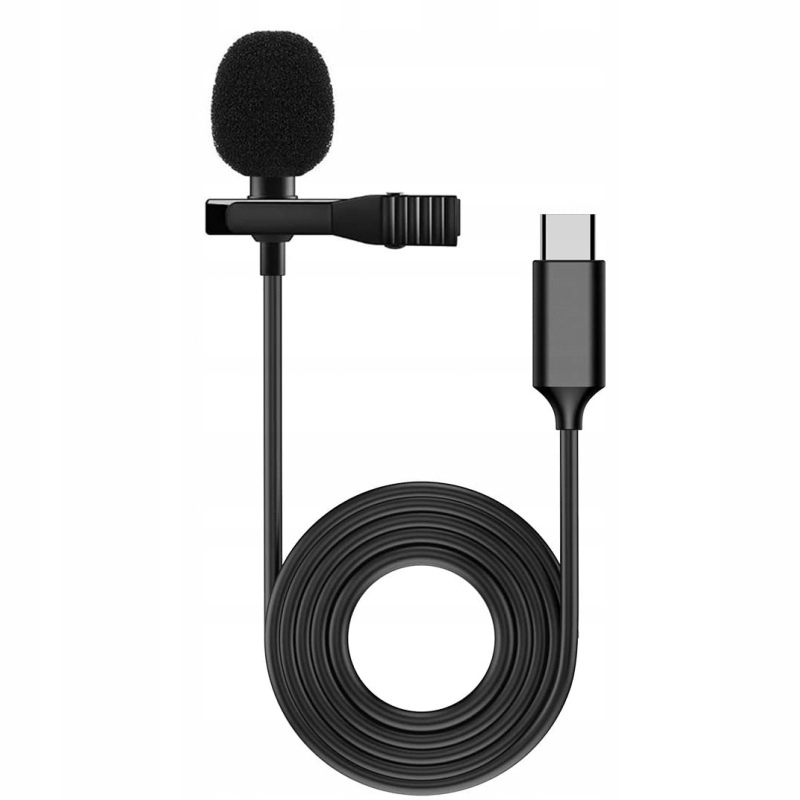 Fzone K-05 Mikrofon Krawatowy USB-C Smartphone