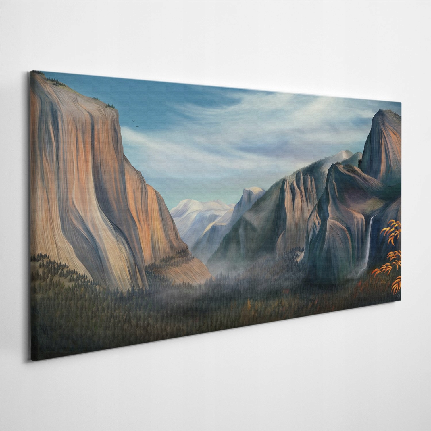 

Obrazy na płótnie Góry Jesień Mgła Niebo 120x60 cm