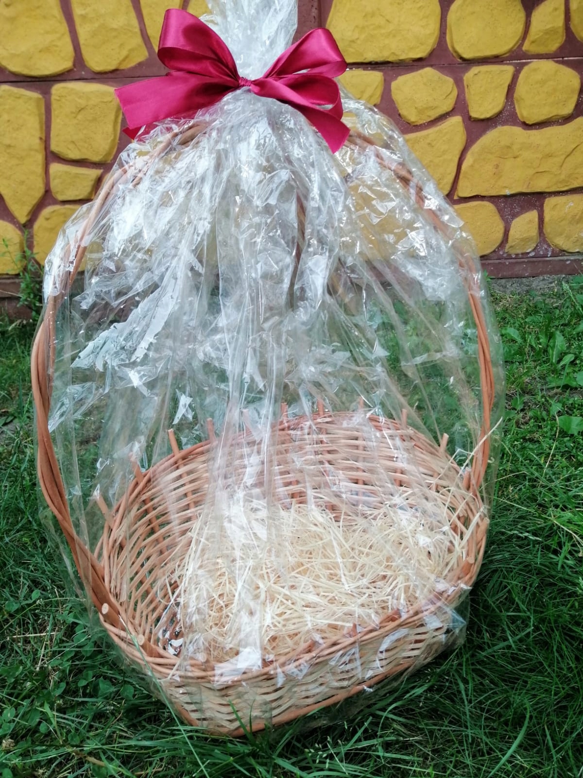 Celofan folia do koszyków wiklinowych prezent Marka inna