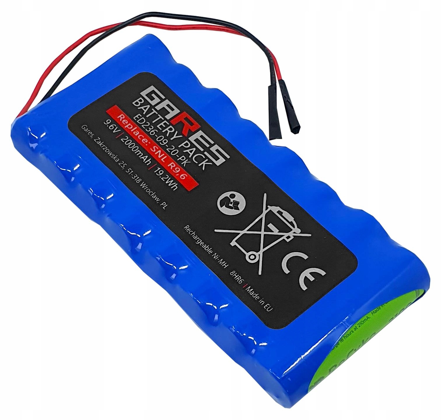 Baterie Akumulátor pro měřič Sonel LKZ-700 Články Gp 9,6V 2Ah