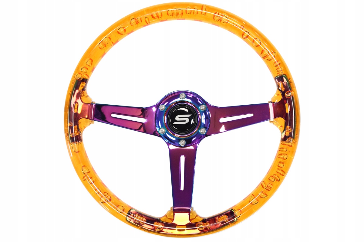 Volant Slide 350 mm ofset: 70 mm NeoChrome Acrylic Orange