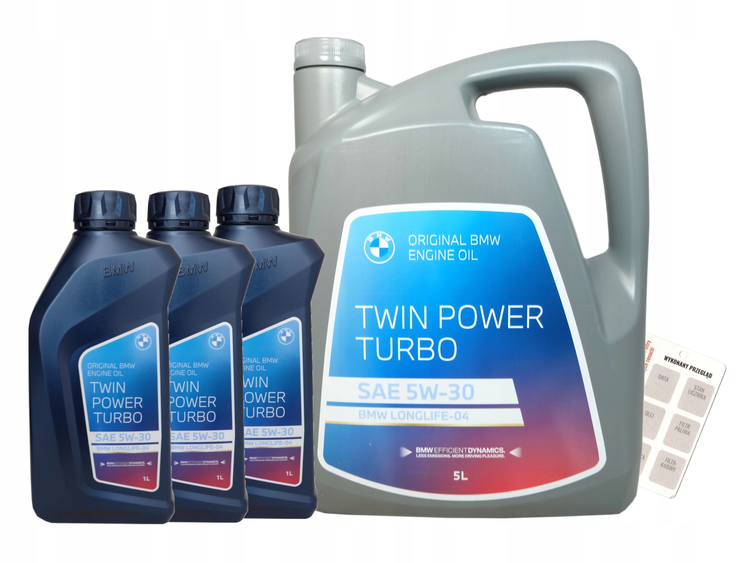 Olej 5W30 Bmw TwinPower Turbo LongLife-04 5L+1L x3