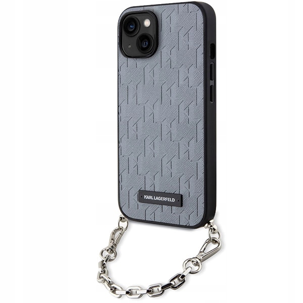 Pouzdro Pouzdro Karl Lagerfeld Saffiano Monogram Chain Pro Iphone 14/15/13 6