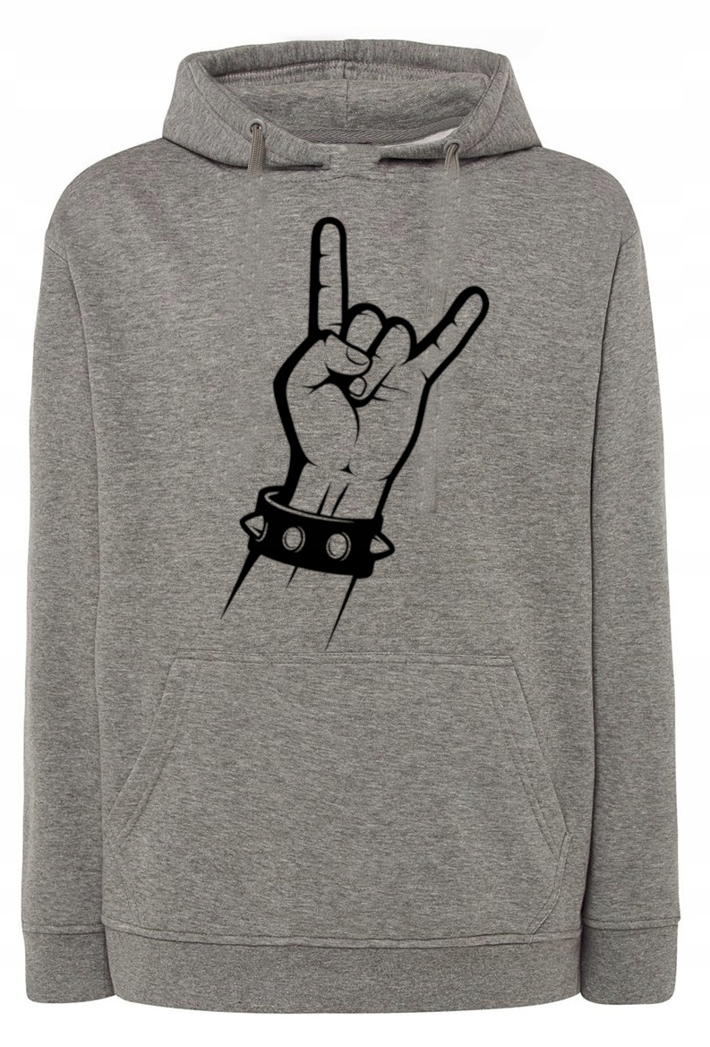 Pánská mikina s potiskem Metal Rock Gest Rogów Rogi 4XL