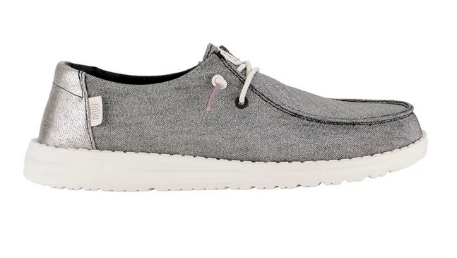Dámské boty Hey Dude Metallic Sparkle 41082-025 vel. 36 Šedá