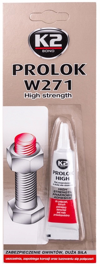 

Klej Do Srub Gwintów Czerwony 6 ML Duza Siła