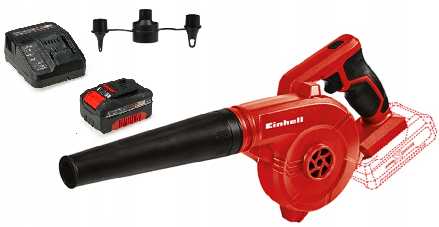 Einhell Dmychadlo Te-cb 18/180 Li 3408001 Set Akumulátor 4,0AH