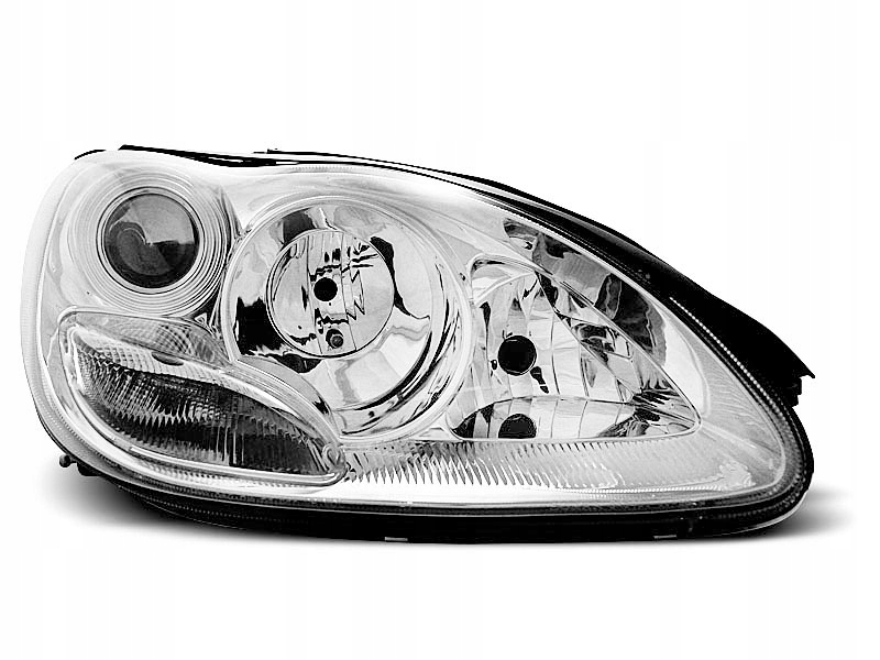 LAMPY PRZEDNIE MERCEDES W220 S-KLASA 98-05 CHROME