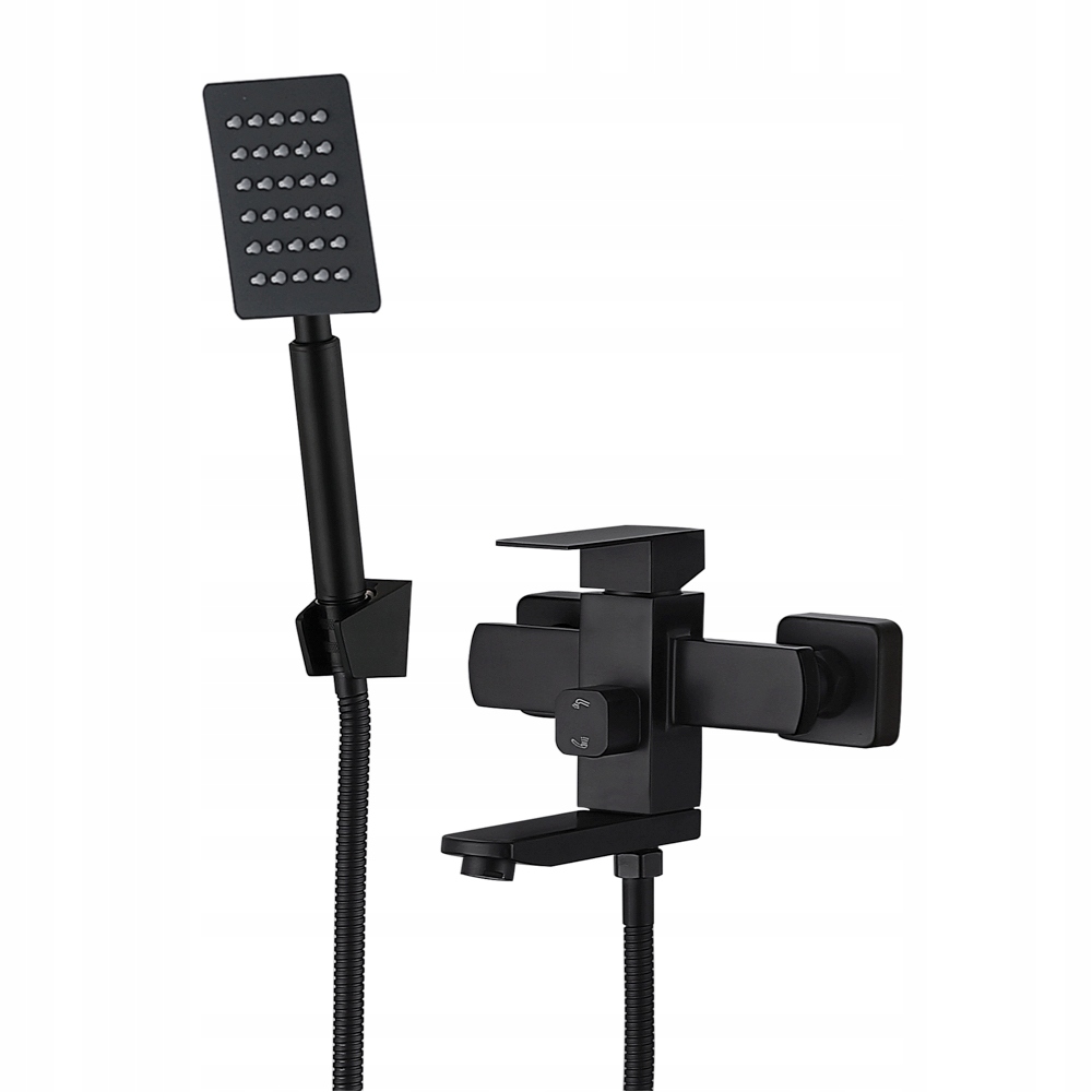 Vaňová batéria Wezer PRO3-02-BLACK s sprchovým setom