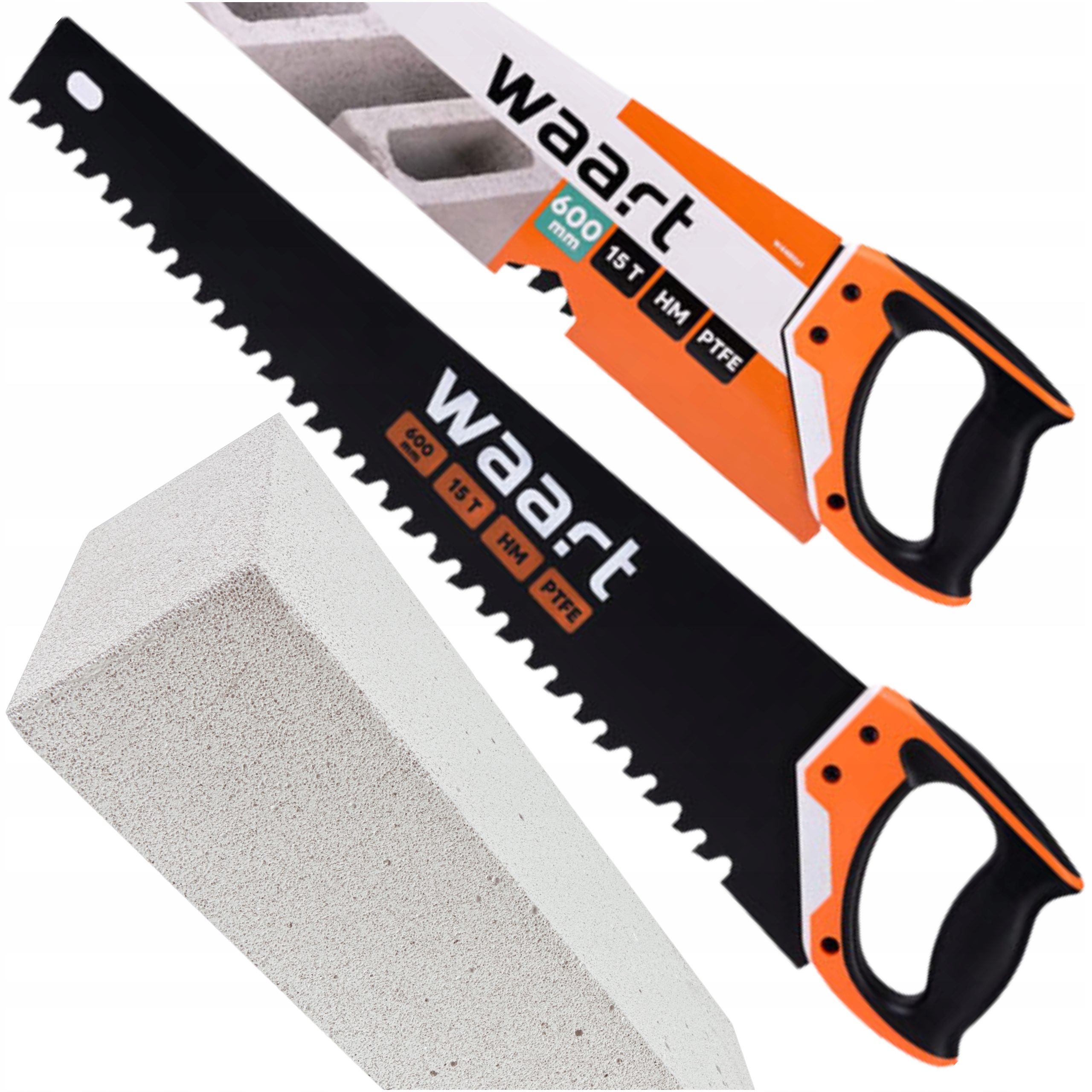 WAART пила для блоков пустотелого кирпича с WIDIA 600mm 15Z