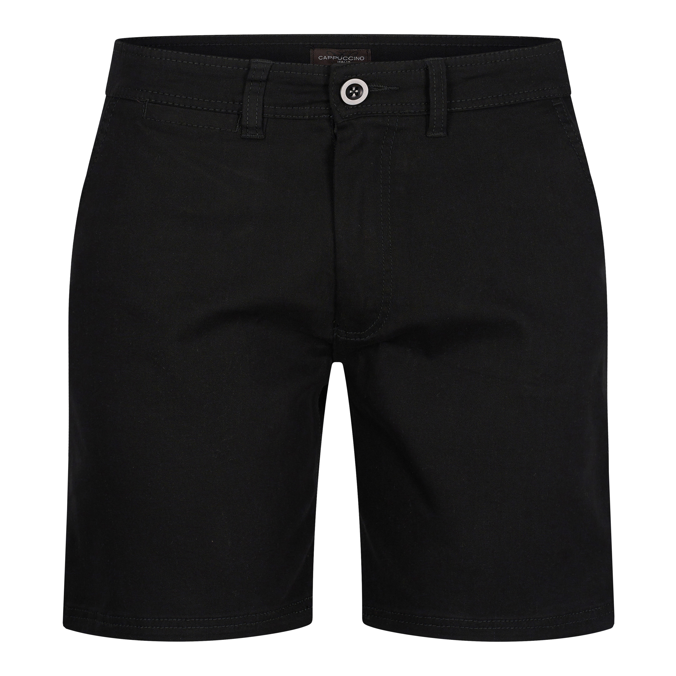 Szorty męskie chino spodenki Cappuccino Italia Lecce czarne M