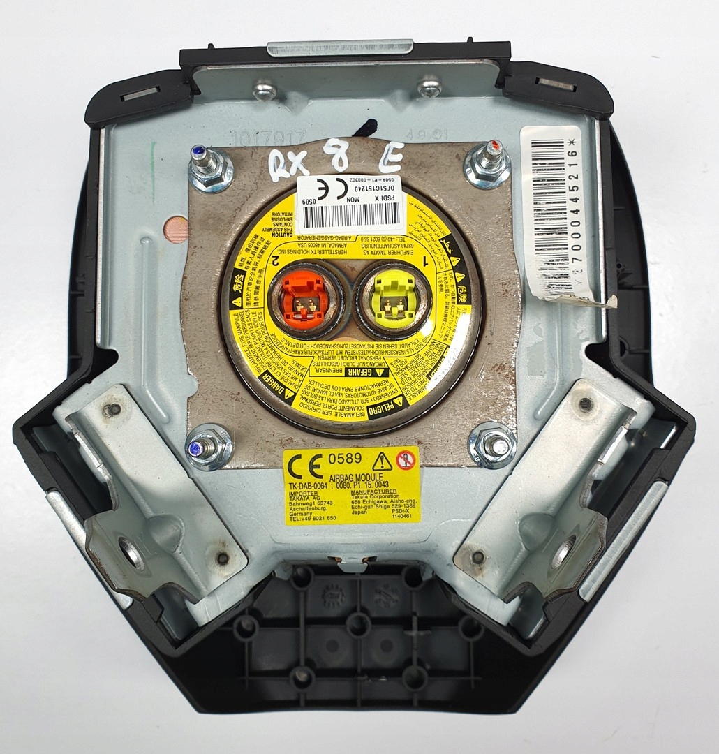 подушка подушки безопасности водители mazda RX8 DF51G151240