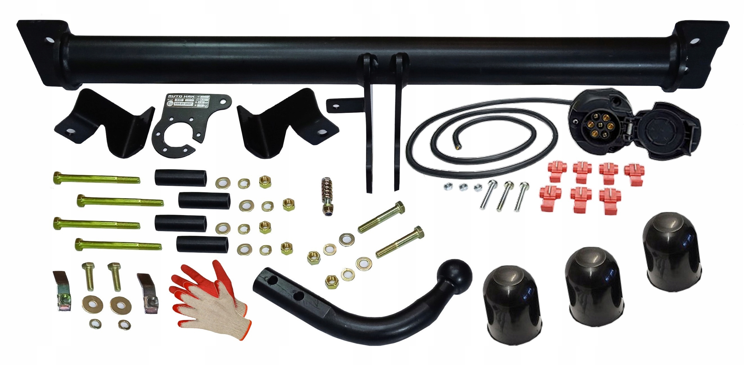 SŁUPSK HAK HOLOWNICZY+WIĄZKA do OPEL ZAFIRA 1 A 99-05 BEZ CIĘCIA ZDERZAKA Producent Auto-hak