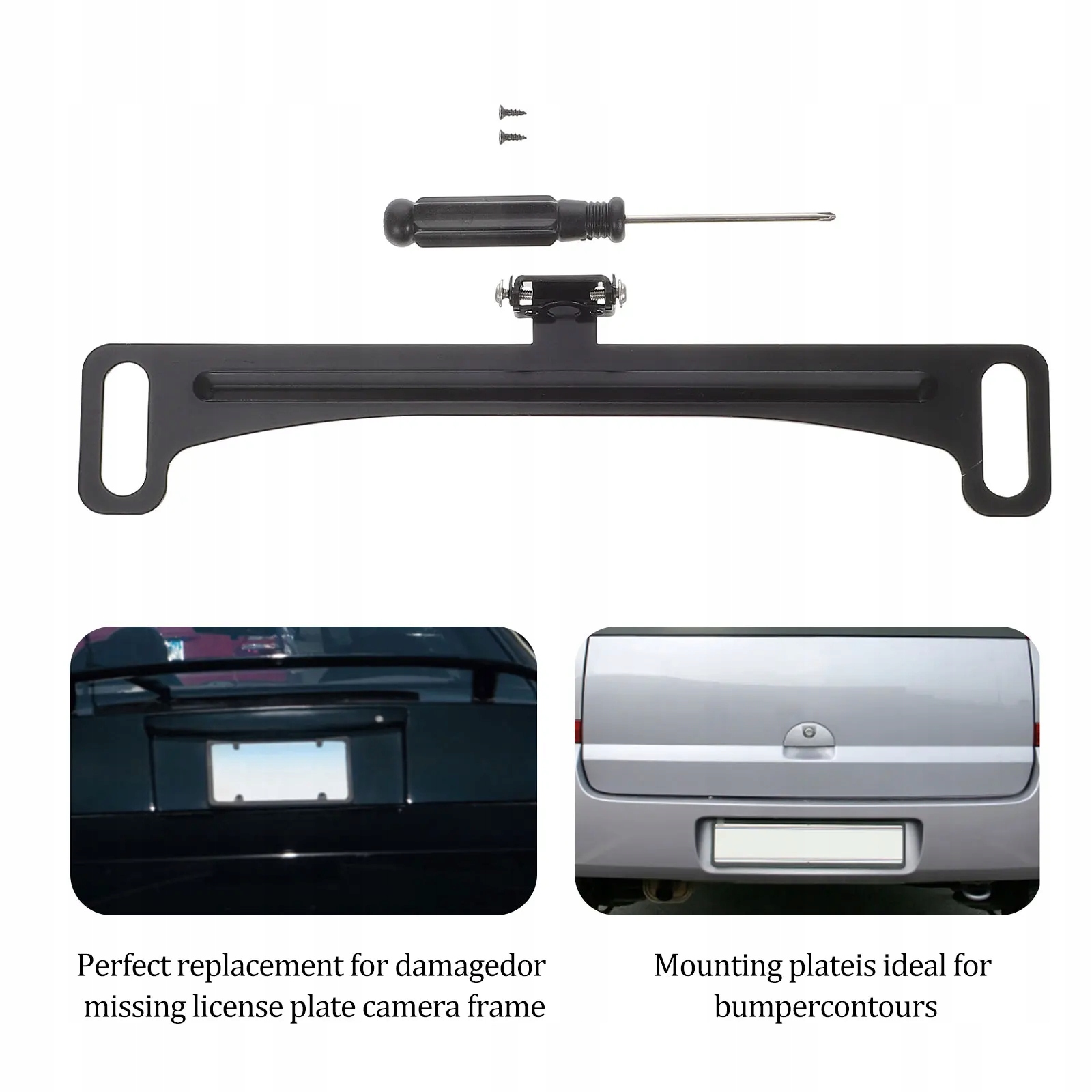 Uchwyt kamery cofania Ramka tablicy rejestracyjnej Model ZXC