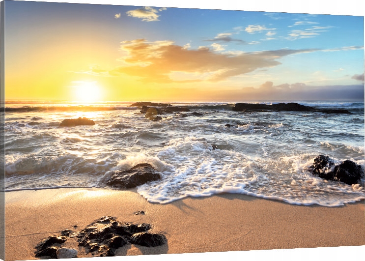 

Obraz Na Płótnie Obrazy morze fala piasek 100x70