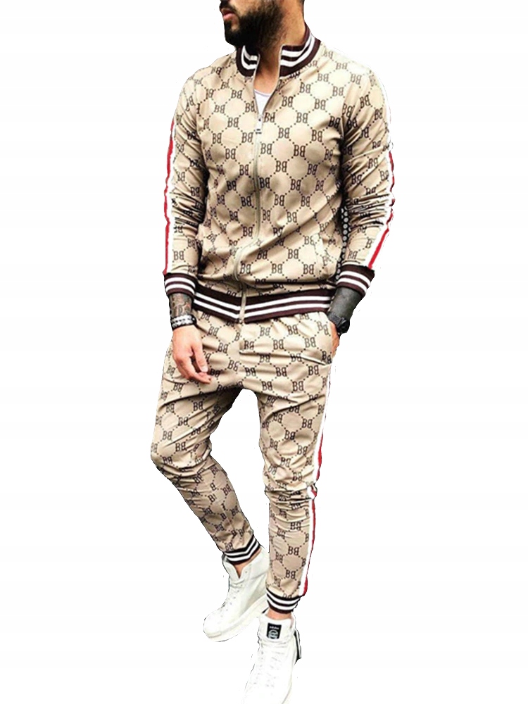 

Męski Komplet Hip Hop Dres Kolory Bluza Spodnie