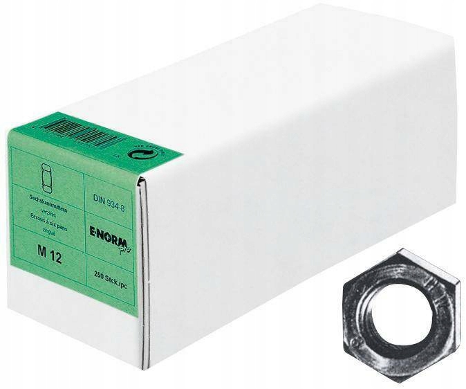 DIN934, ocel A2, M20, prodejní obal E-NORMpro