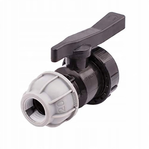 

Zawó Do Rur Pe 1/2" Gw x 20 mm Żeński Zawór Kulowy