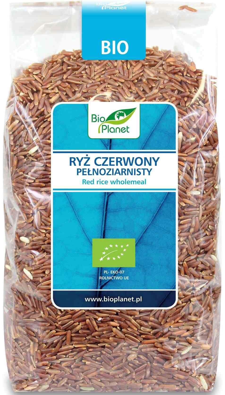 Levně 2x Bio Planet Červená rýže (1 kg) Bio