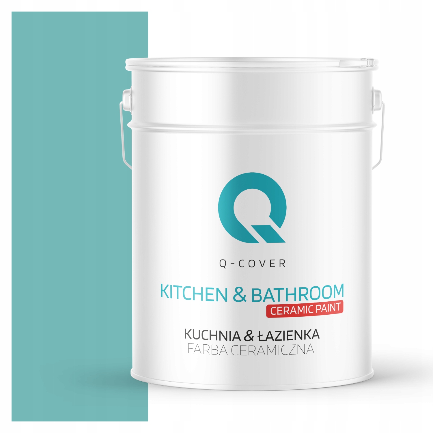 Farba Do Kúpeľne Odolná Voči Vlhkosti Farba Tyrkysová H1441 Hlboká Matná 10 L