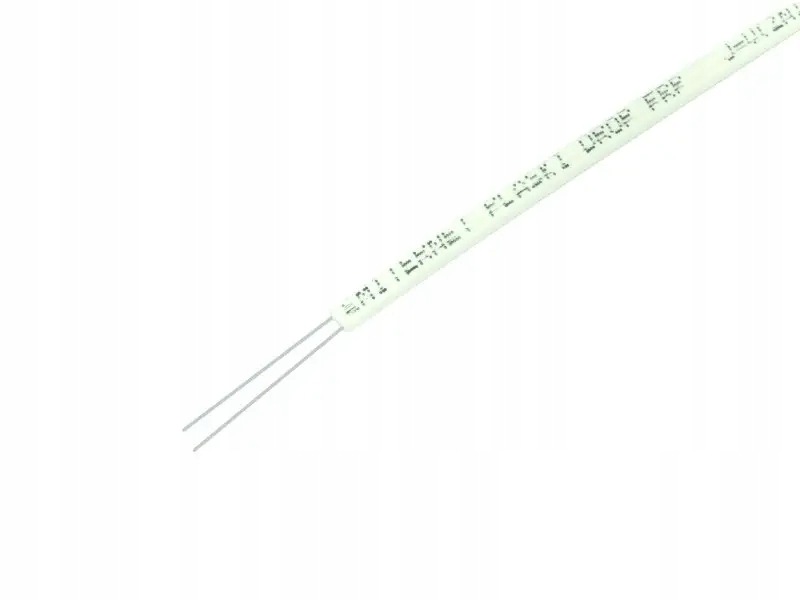 Kabel optyczny uniwersalny Emiter płaski drop biały 2j 9/125 viper 500m