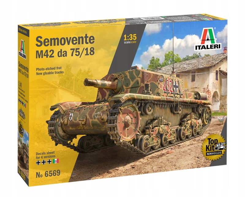 Italeri 6569 1/35 Semovente M42 za 75/18